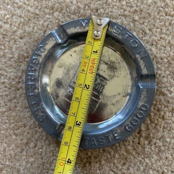Winston Vintage Tin Ashtray - Picture 4 of 4